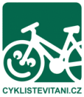 Logo projektu Cyklisté vítáni