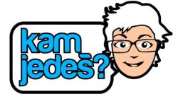 Logo pořadu a projektu Kam jedeš?