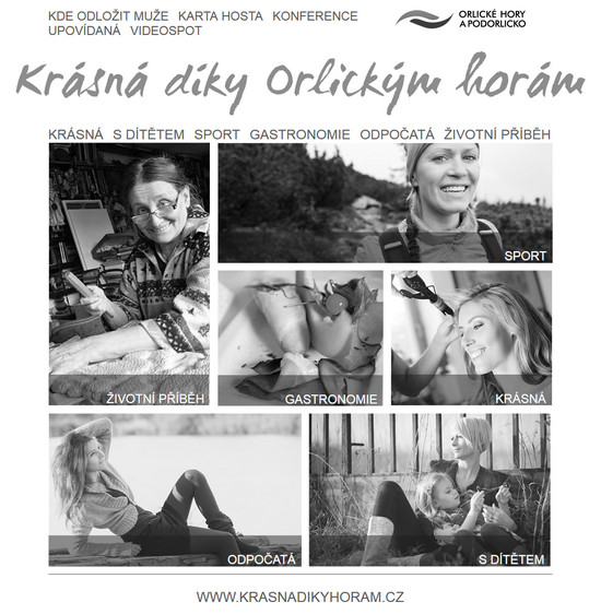 Krásná díky horám - printscreen webu