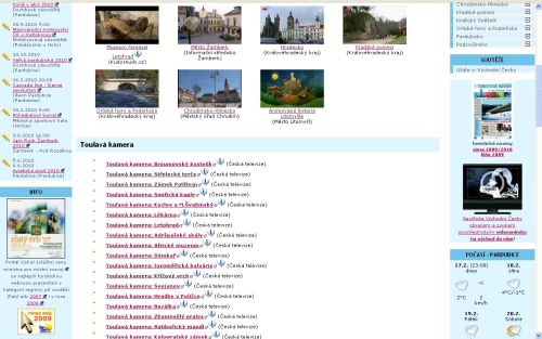 Ukázka videogalerie na portálu Vychodni-Cechy.info.